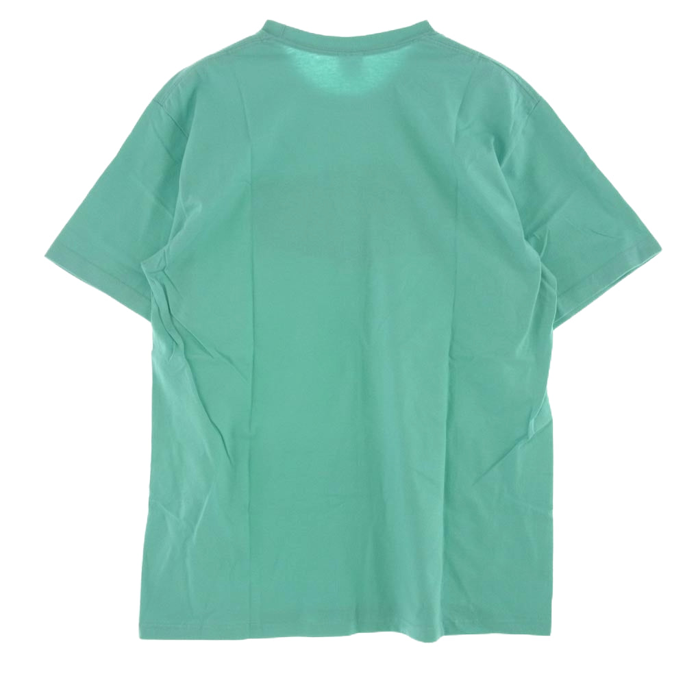 Supreme シュプリーム 22SS Top Shotta Tee トップ ショッタ 半袖 Tシャツ ライトブルー グリーン系 L【極上美品】【中古】
