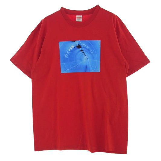 Supreme シュプリーム 24SS TUNNEL Tee トンネル グラフィック 半袖 Tシャツ レッド レッド系 L【極上美品】【中古】