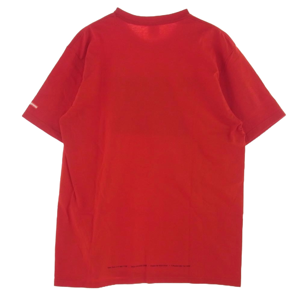 Supreme シュプリーム 24SS TUNNEL Tee トンネル グラフィック 半袖 Tシャツ レッド レッド系 L【極上美品】【中古】