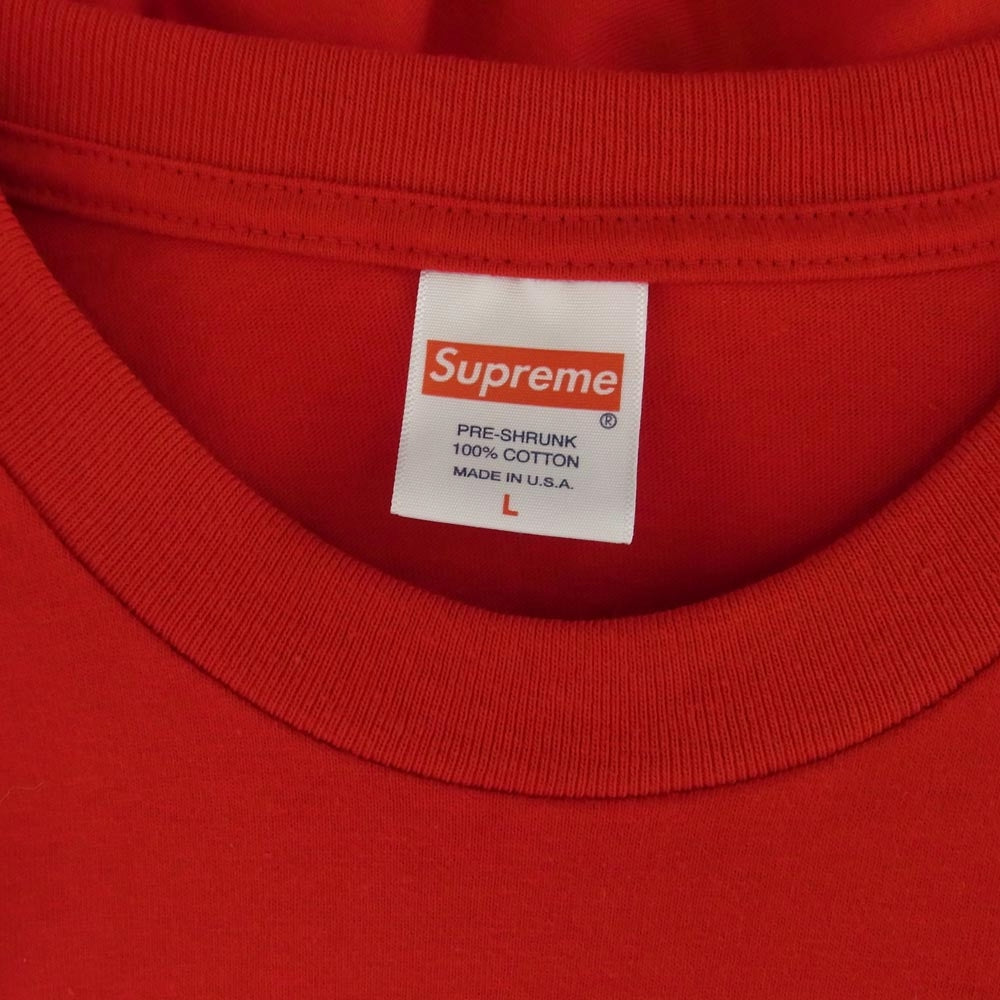 Supreme シュプリーム 24SS TUNNEL Tee トンネル グラフィック 半袖 Tシャツ レッド レッド系 L【極上美品】【中古】