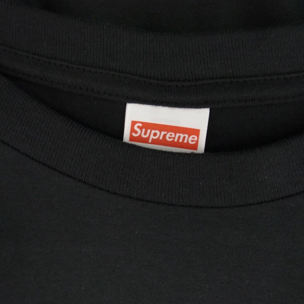 Supreme シュプリーム 24AW Supreme Red Eyes Tee レッドアイ プリント 半袖 Tシャツ ブラック ブラック系 L【新古品】【未使用】【中古】