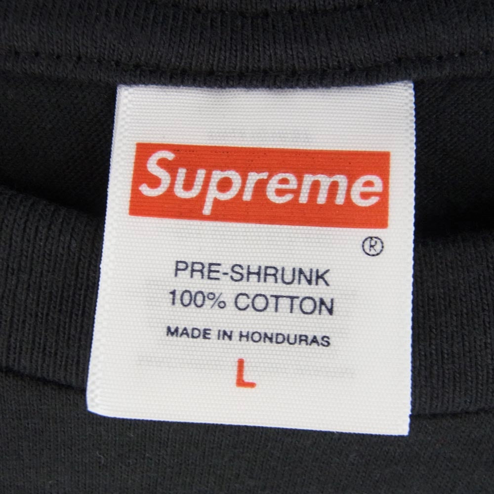 Supreme シュプリーム 24AW Supreme Red Eyes Tee レッドアイ プリント 半袖 Tシャツ ブラック ブラック系 L【新古品】【未使用】【中古】