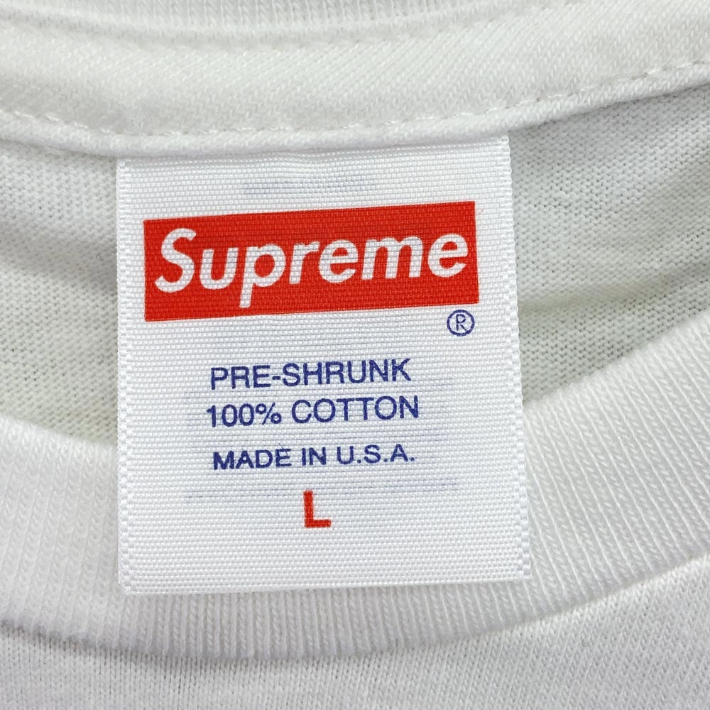 Supreme シュプリーム 22AW Milford Graves Tee ミルフォード グレイブス 半袖 Tシャツ ホワイト ホワイト系 L【新古品】【未使用】【中古】