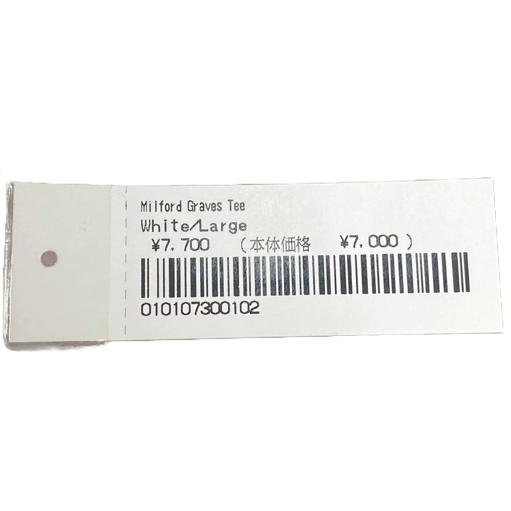 Supreme シュプリーム 22AW Milford Graves Tee ミルフォード グレイブス 半袖 Tシャツ ホワイト ホワイト系 L【新古品】【未使用】【中古】