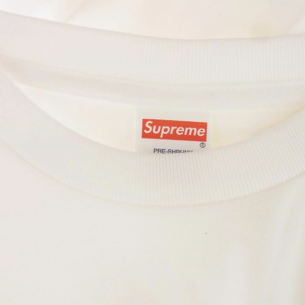 Supreme シュプリーム 2AW × Bless Observed In A Dream Tee ブレス オブザーヴド イン ア ドリーム 半袖  Tシャツ ホワイト ホワイト系 L【新古品】【未使用】【中古】