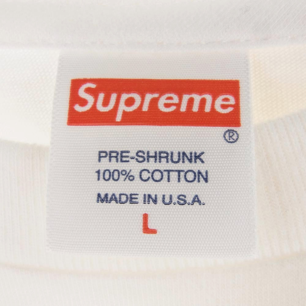 Supreme シュプリーム 2AW × Bless Observed In A Dream Tee ブレス オブザーヴド イン ア ドリーム 半袖  Tシャツ ホワイト ホワイト系 L【新古品】【未使用】【中古】