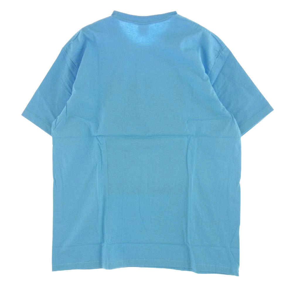 Supreme シュプリーム 22SS Model Tee フォトプリント モデル 半袖 Tシャツ ライトブルー ブルー系 L【新古品】【未使用】【中古】