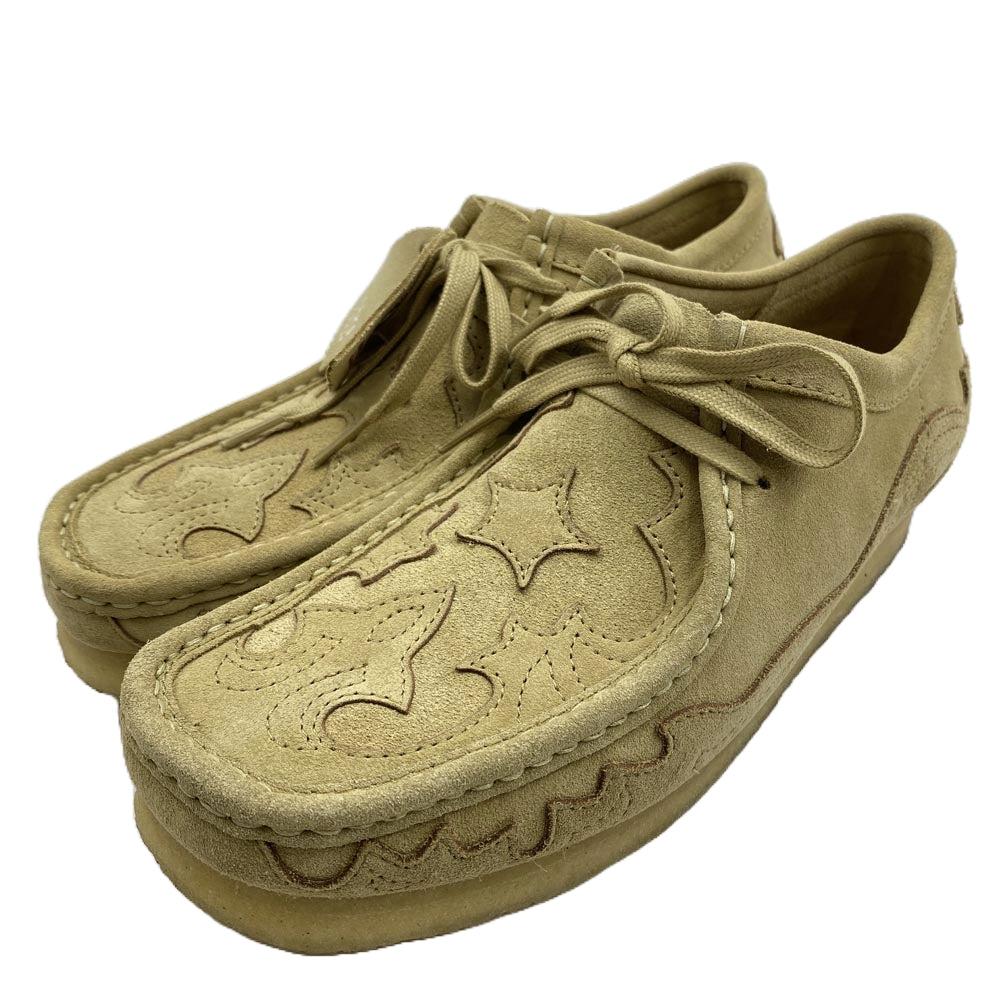 Supreme シュプリーム × CLARKS ORIGINALS クラークス オリジナル 23SS Wallabee ワラビー シューズ ベージュ系 42【中古】