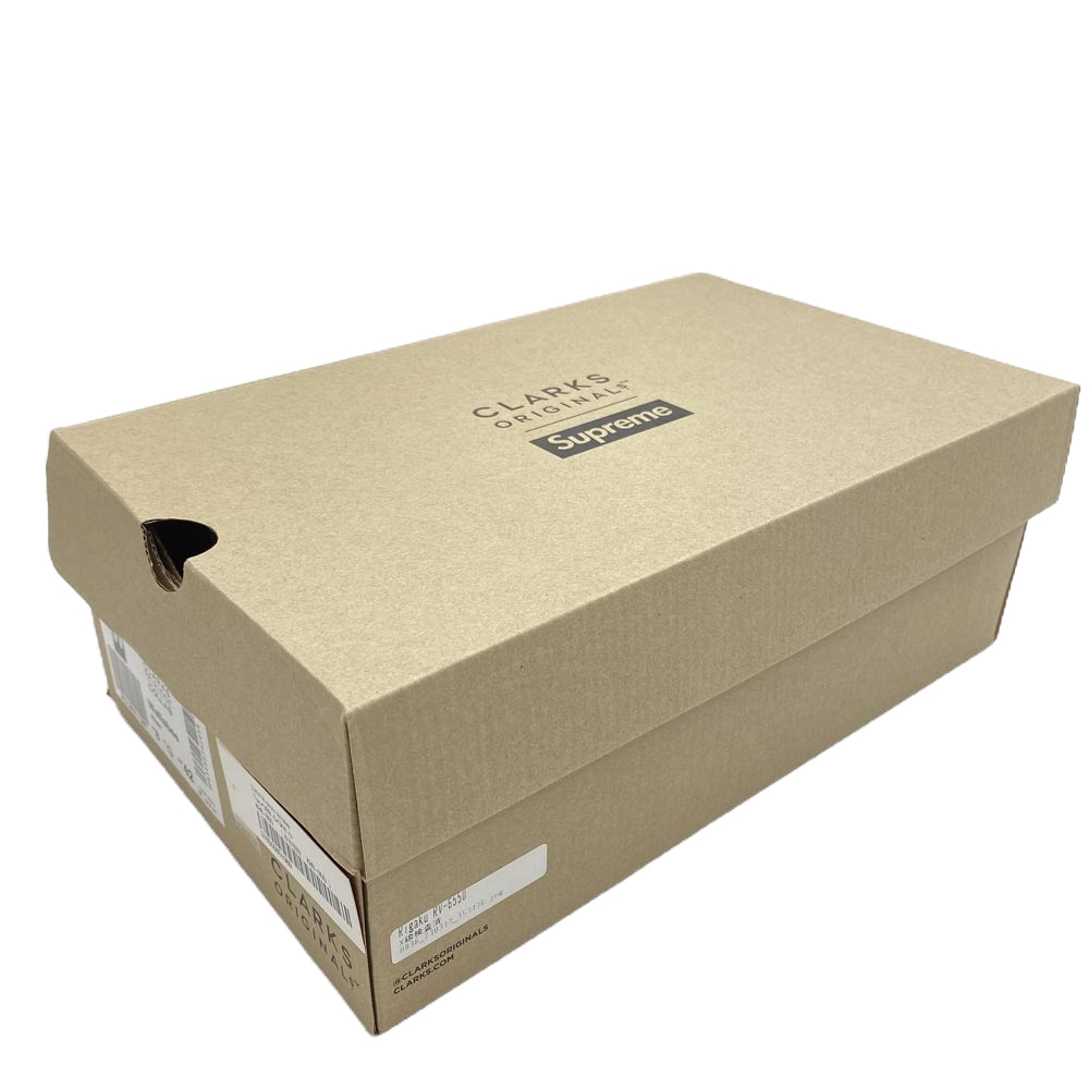 Supreme シュプリーム × CLARKS ORIGINALS クラークス オリジナル 23SS Wallabee ワラビー シューズ ベージュ系 42【中古】