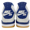 NIKE ナイキ DR5415-100 SB Air Jordan 4 Retro SP Summit White Navy SB エアジョーダン4 レトロ SP サミットホワイト ネイビー ハイカット スニーカー ホワイト系 27.5cm【新古品】【未使用】【中古】
