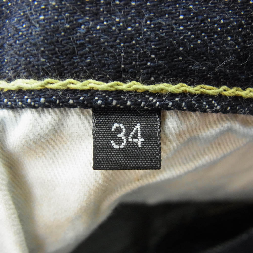 JELADO ジェラード JP94301E Age of Longing Black Tag 301EXX LAST RESORT 黒タグ 15oz デニムパンツ インディゴブルー系 34【中古】