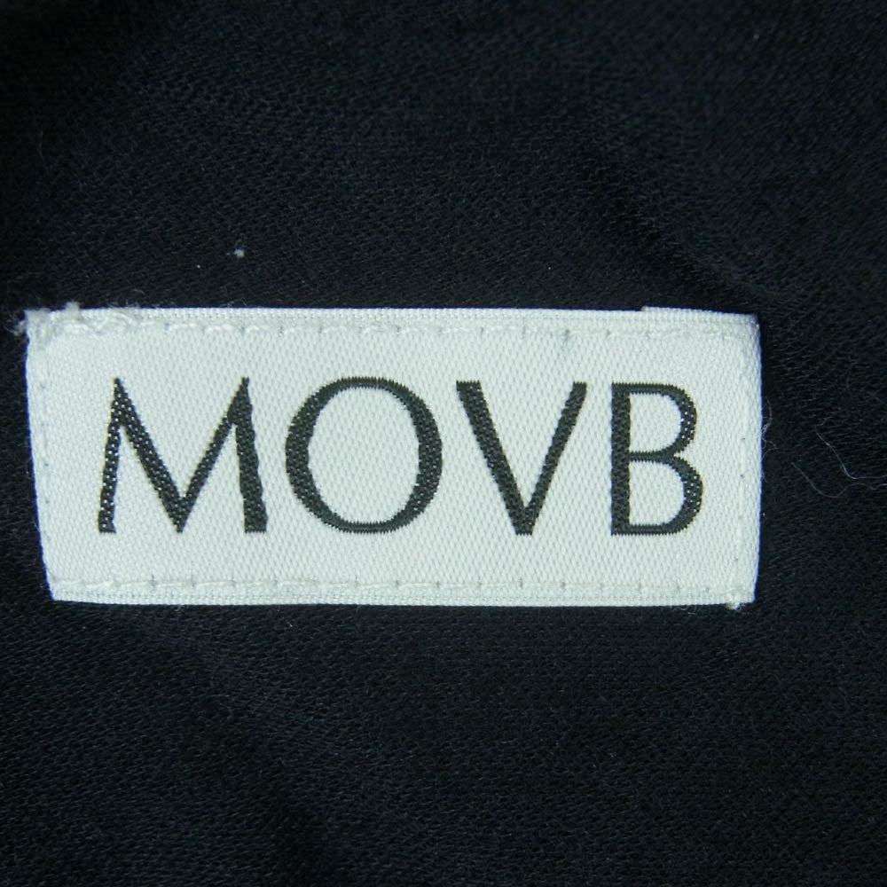 モーヴ PT-010HW Wool Jersey ウール ジャージー ジョガー パンツ 日本製 ブラック系 46【中古】