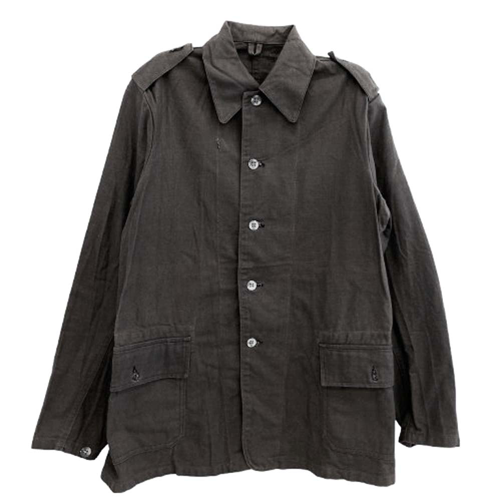 ミリタリー スウェーデン軍 M-39 Utility Work Jacket ユーティリティ ワークジャケット ダークグレー系【中古】
