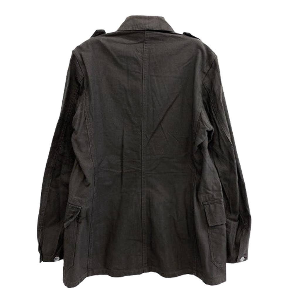 ミリタリー スウェーデン軍 M-39 Utility Work Jacket ユーティリティ ワークジャケット ダークグレー系【中古】