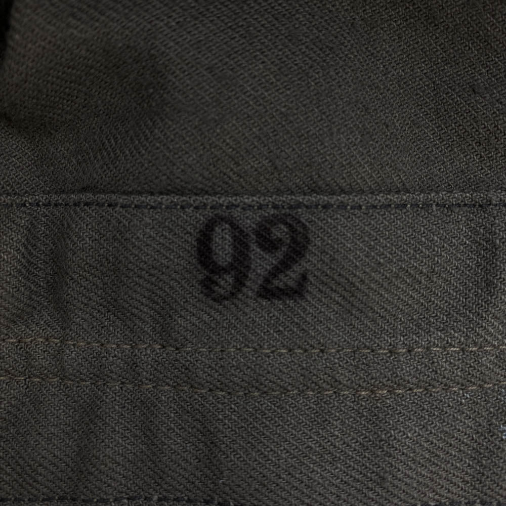 ミリタリー スウェーデン軍 M-39 Utility Work Jacket ユーティリティ ワークジャケット ダークグレー系【中古】