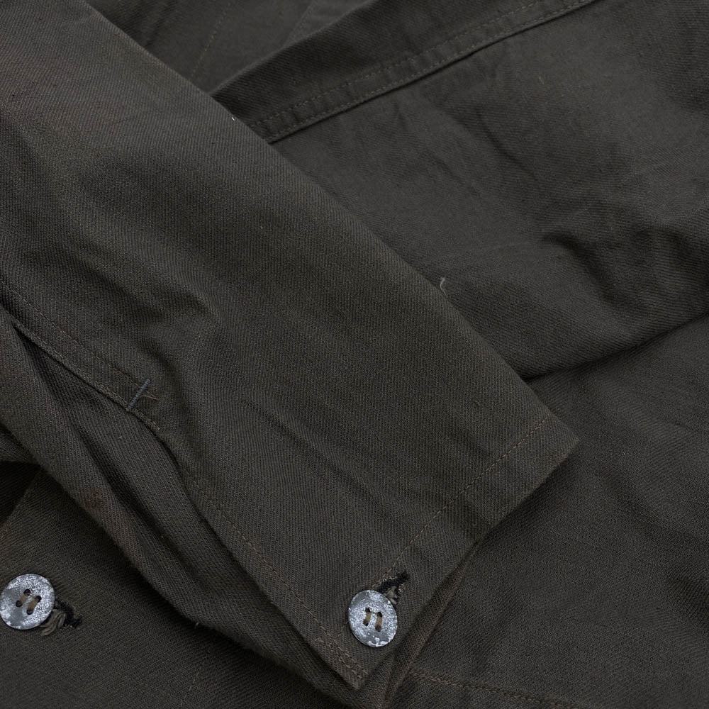 ミリタリー スウェーデン軍 M-39 Utility Work Jacket ユーティリティ ワークジャケット ダークグレー系【中古】