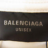 BALENCIAGA バレンシアガ 23SS 739784 TOVK1 DIY College T-Shirt カレッジロゴ プリント ダメージ加工 半袖 Tシャツ ホワイト系 XXS【中古】