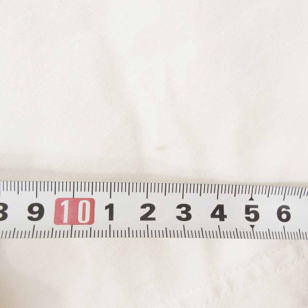 BALENCIAGA バレンシアガ 23SS 739784 TOVK1 DIY College T-Shirt カレッジロゴ プリント ダメージ加工 半袖 Tシャツ ホワイト系 XXS【中古】