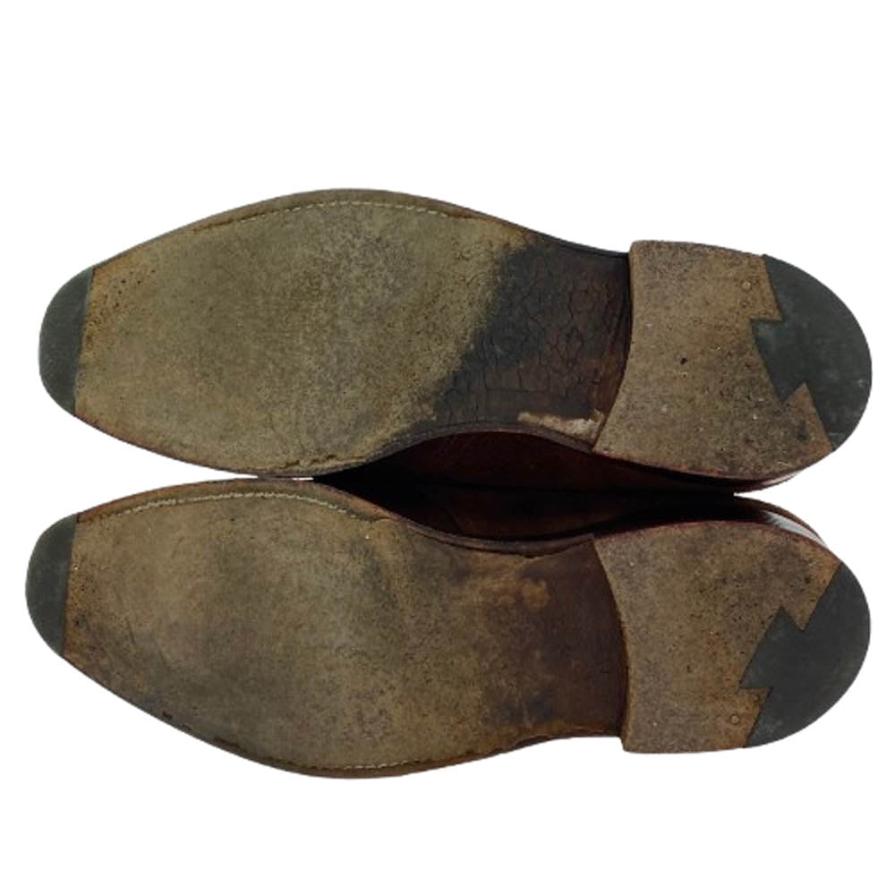 John Lobb ジョンロブ GIONO ジオーノ 8896 スエード チャッカブーツ ブラウン系 7.5【中古】