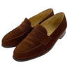 John Lobb ジョンロブ LOPEZ ロペス スエード ローファー ブラウン系【中古】