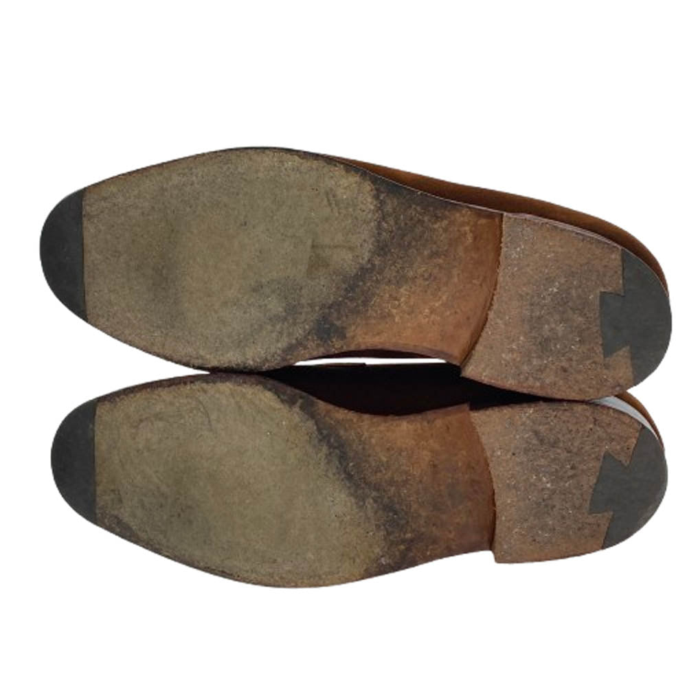 John Lobb ジョンロブ LOPEZ ロペス スエード ローファー ブラウン系【中古】