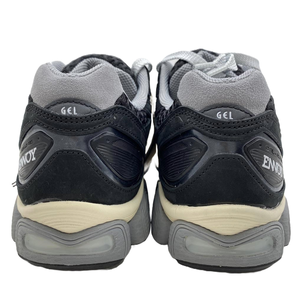asics アシックス × The ennoy Professional エンノイ 1201A986-002 Gel-Nimbus 9 Black Sheet Rock ゲルニンバス9 ブラックシートロックスニーカー ブラック系 27.5cm【美品】【中古】