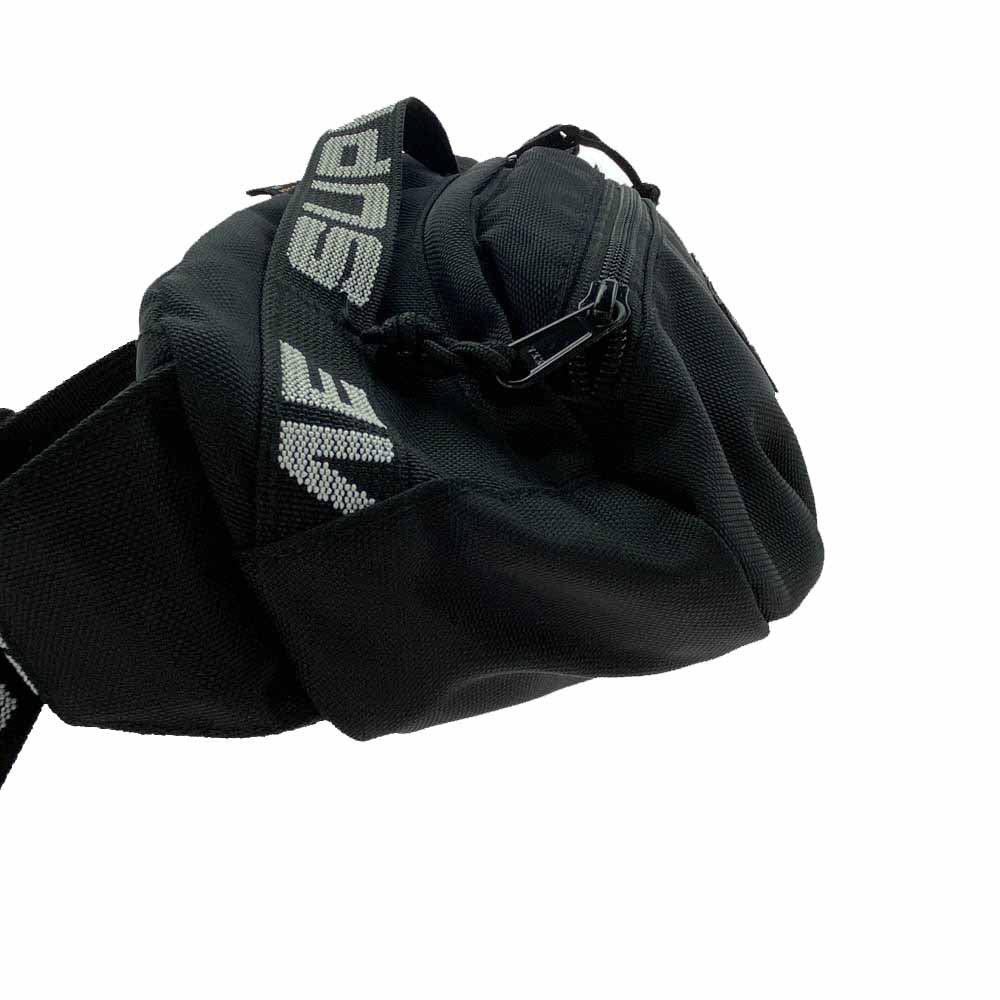 Supreme シュプリーム 18SS Waist Bag テープロゴ ウエストバッグ ブラック系【中古】