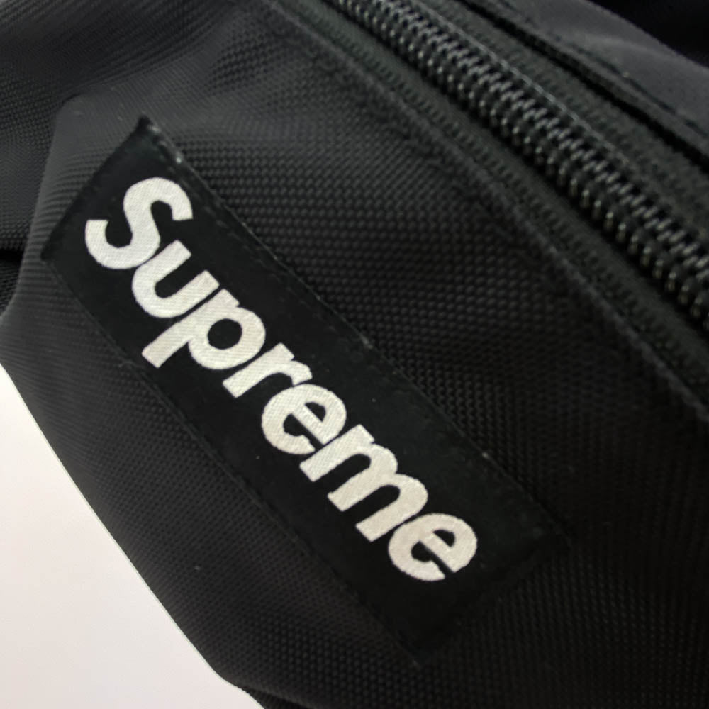 Supreme シュプリーム 18SS Waist Bag テープロゴ ウエストバッグ ブラック系【中古】