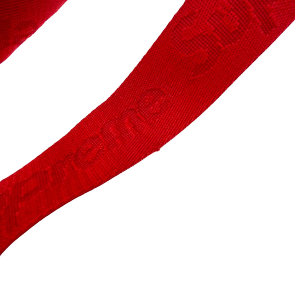 Supreme シュプリーム 24SS Woven Shoulder Bag ロゴ刺繍 ウーブン ショルダーバッグ レッド系【中古】