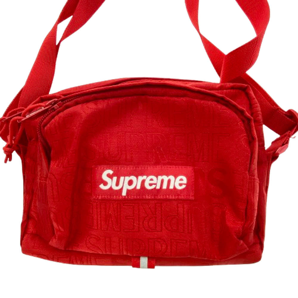 Supreme シュプリーム 19SS Shoulder Bag RED ボックスロゴ ショルダーバッグ レッド系【中古】