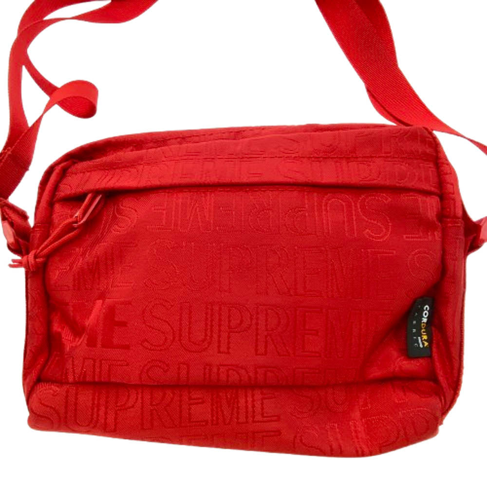 Supreme シュプリーム 19SS Shoulder Bag RED ボックスロゴ ショルダーバッグ レッド系【中古】