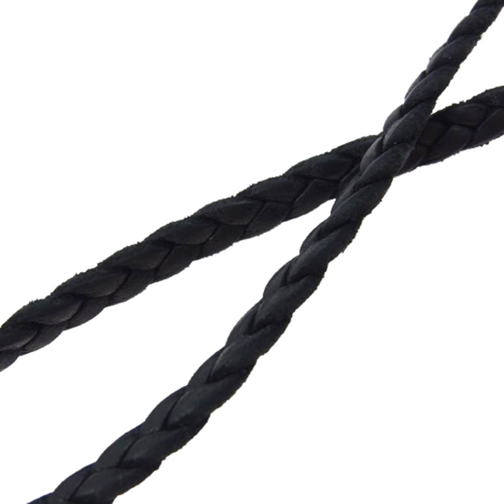 CHROME HEARTS クロムハーツ（原本無） CH CRS SML CL スモールCHクロス クリンプト レザーブレイド ネックレス シルバー シルバー系【中古】