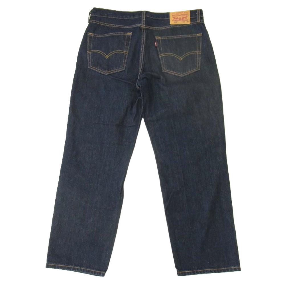 Levi's リーバイス 00550-0216 RELAXED RINSE リラックスドフィット ワイドジーンズ ワンウォッシュ デニム パンツ インディゴブルー系 W36【中古】