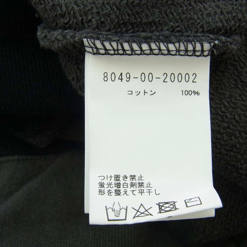 Nigel Cabourn ナイジェルケーボン 8049-00-20002 ZIP UP SWEATSHIRT ハーフ ジップアップ スウェット グリーン系 52【中古】