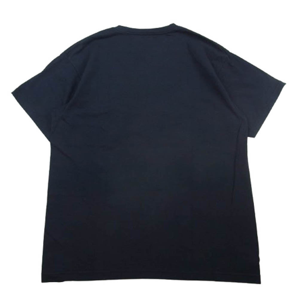 DESCENDANT ディセンダント 23SS 231ATDS-STM13S CACHALOT SS ロゴプリント Tシャツ 半袖カットソー ネイビー系 2【中古】