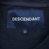 DESCENDANT ディセンダント 23SS 231ATDS-STM13S CACHALOT SS ロゴプリント Tシャツ 半袖カットソー ネイビー系 2【中古】