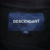 DESCENDANT ディセンダント 23SS 231ATDS-STM05S CACHALOT SS ロゴプリント Tシャツ 半袖カットソー ブラック系 2【中古】