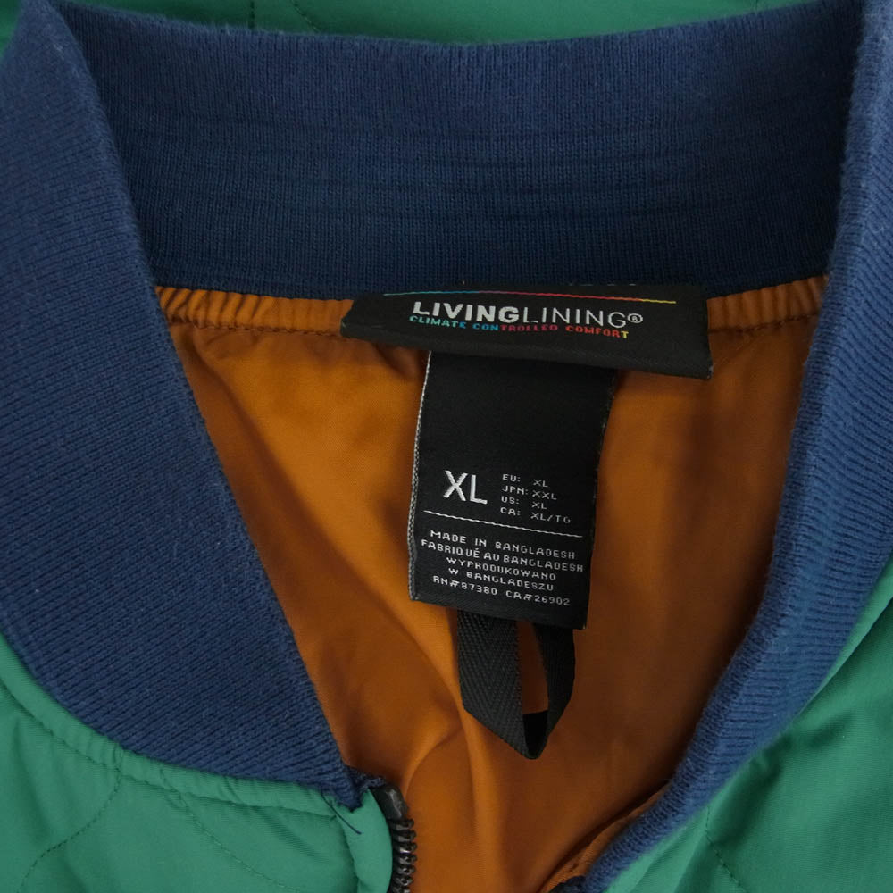 BURTON バートン Mallet マレット キルティング ジャケット グリーン系 ネイビー系 XL【中古】