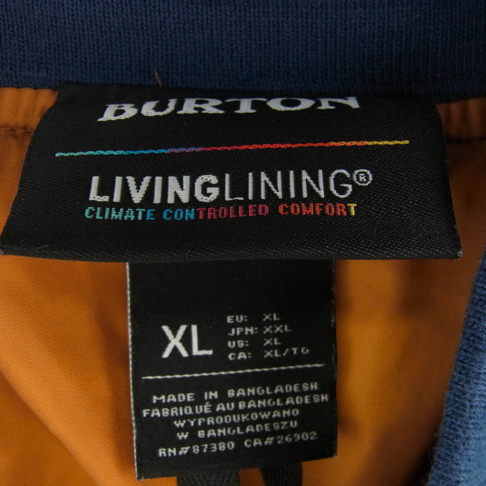 BURTON バートン Mallet マレット キルティング ジャケット グリーン系 ネイビー系 XL【中古】