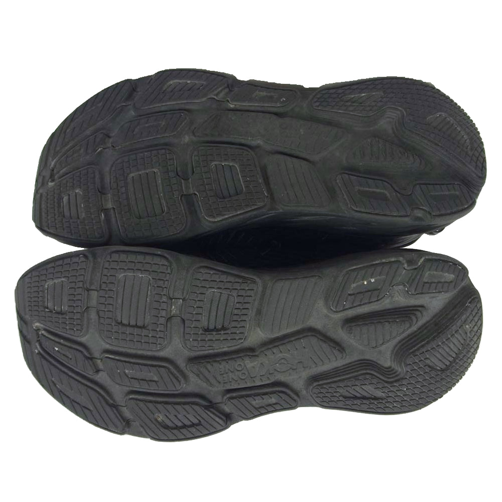 HOKA ONE ONE ホカ オネオネ 1110518 BBLC BONDI 7 ボンダイ スニーカー ランニング シューズ ブラック系 27.5cm【中古】