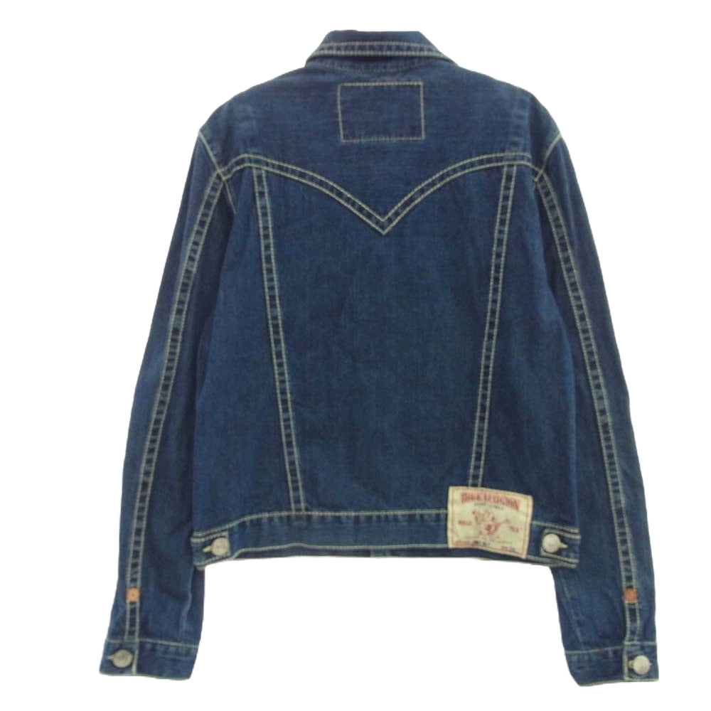 TRUE RELIGION トゥルーレリジョン JIMMY BIG T デニム ジャケット XXL インディゴブルー系 XXL【中古】