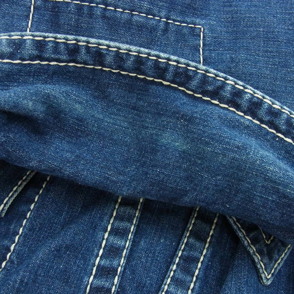 TRUE RELIGION トゥルーレリジョン JIMMY BIG T デニム ジャケット XXL インディゴブルー系 XXL【中古】