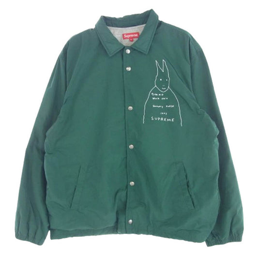 Supreme シュプリーム 22SS Gummo Coaches Jacket  ガンモ コーチジャケット グリーン系 XL【中古】
