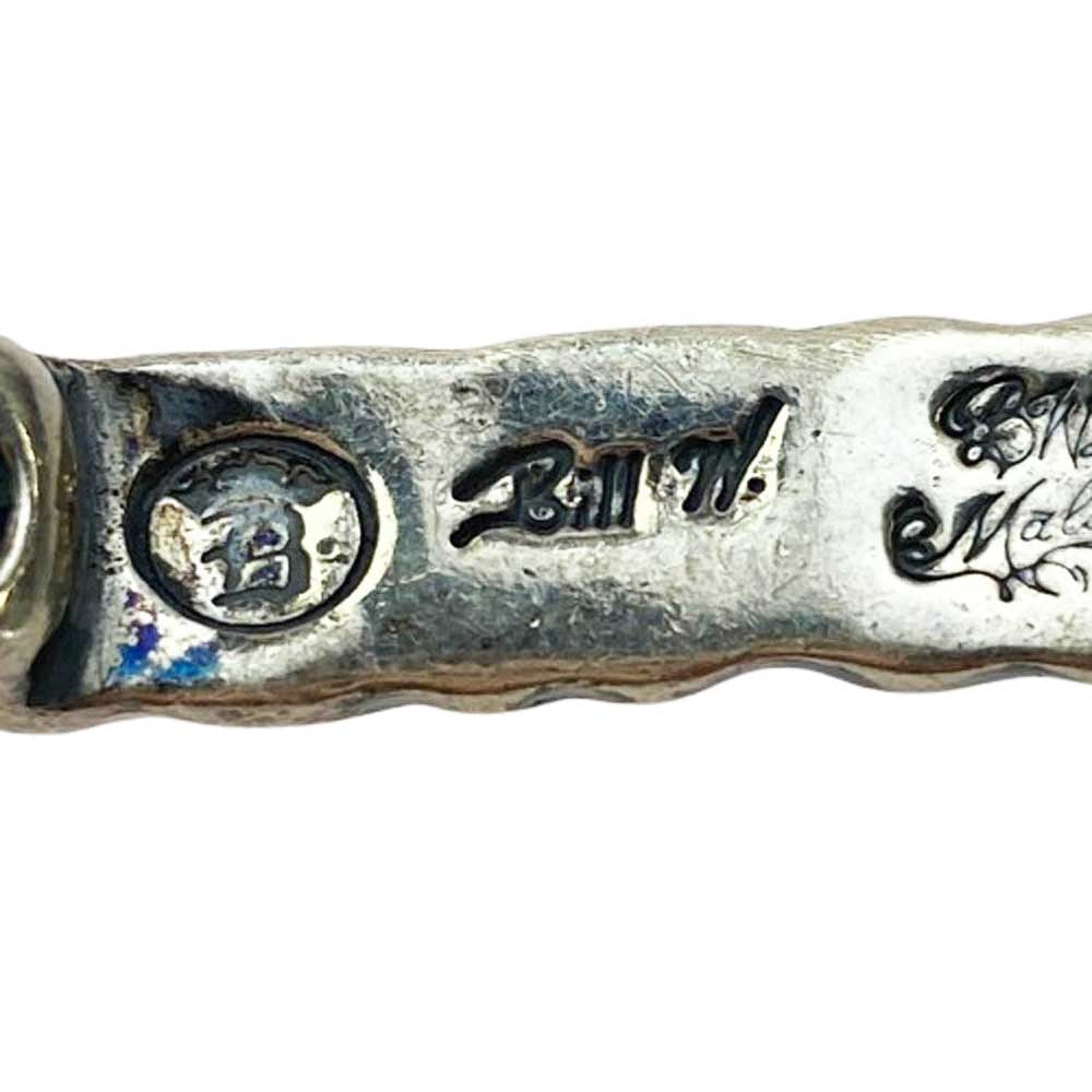 BILL WALL LEATHER ビルウォールレザー × REALDEAL リアルディール ロゴ Cクロス バー チャーム ペンダントトップ シルバー系【中古】