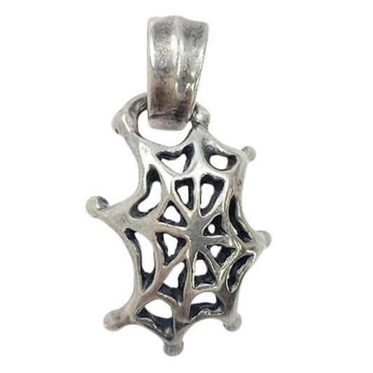 BILL WALL LEATHER ビルウォールレザー スパイダーウェブ チャーム ペンダントトップ シルバー系【中古】