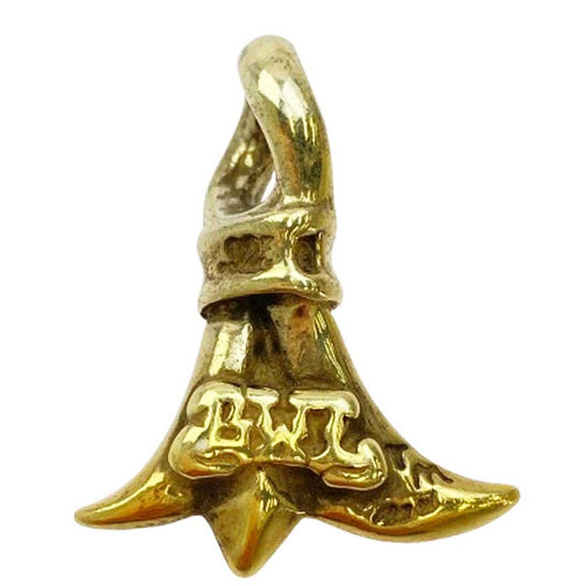 BILL WALL LEATHER ビルウォールレザー ゴシック ペンダントトップ ゴールドコーティング スターリングシルバー ゴールド系【中古】