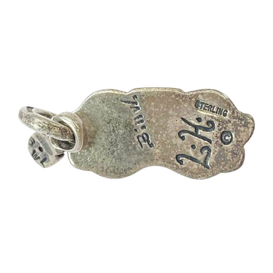 BILL WALL LEATHER ビルウォールレザー BWLロゴ ドッグタグ ゴシックチャーム ペンダントトップ シルバー系【中古】