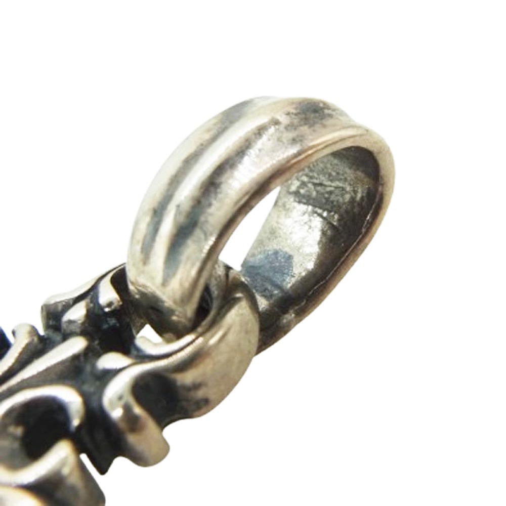 BILL WALL LEATHER ビルウォールレザー INITIAL CROWN イニシャル B クラウン ペンダントトップ シルバー系【中古】