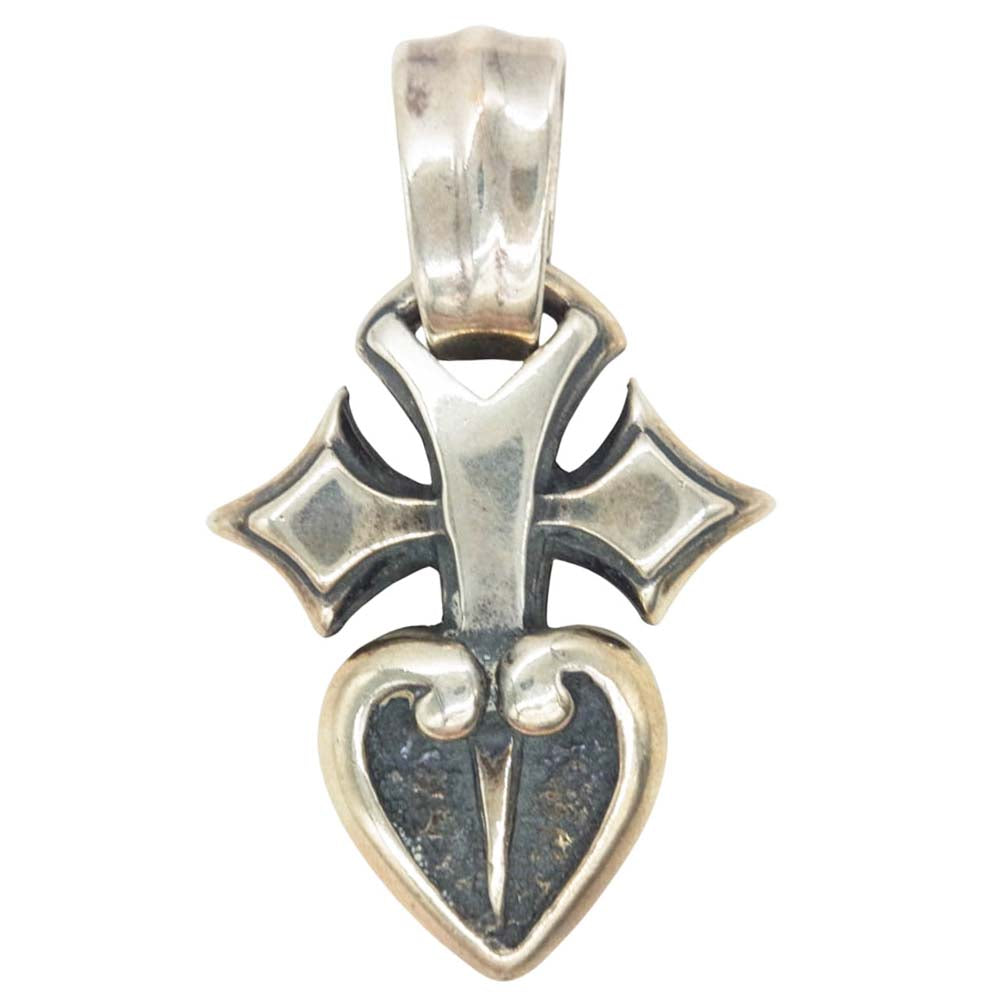 BILL WALL LEATHER ビルウォールレザー ピアストハート ペンダントトップ シルバー系【中古】