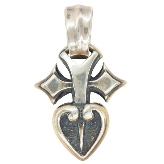 BILL WALL LEATHER ビルウォールレザー ピアストハート ペンダントトップ シルバー系【中古】